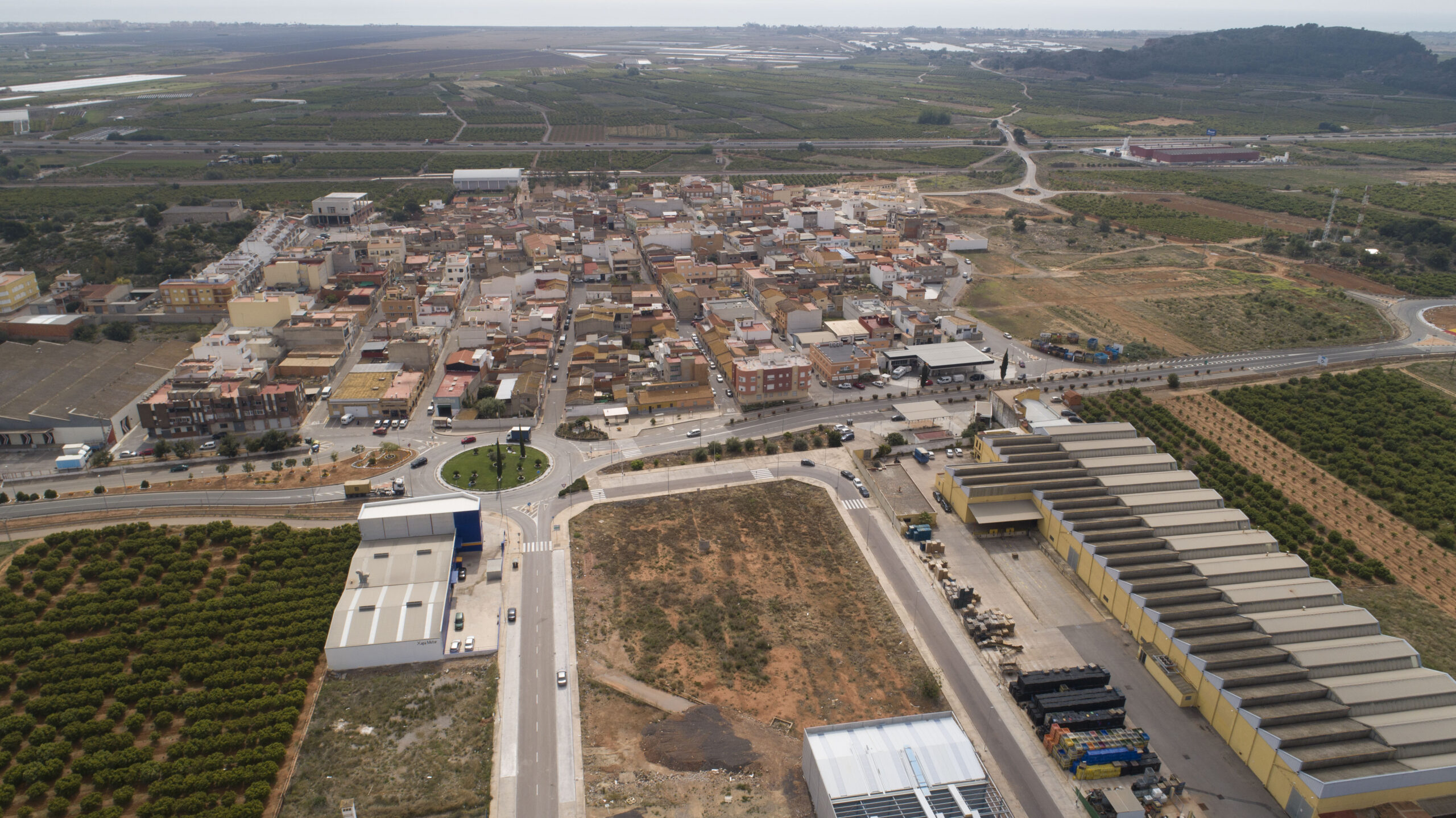 Vista aérea de La Llosa con un Dron 2
